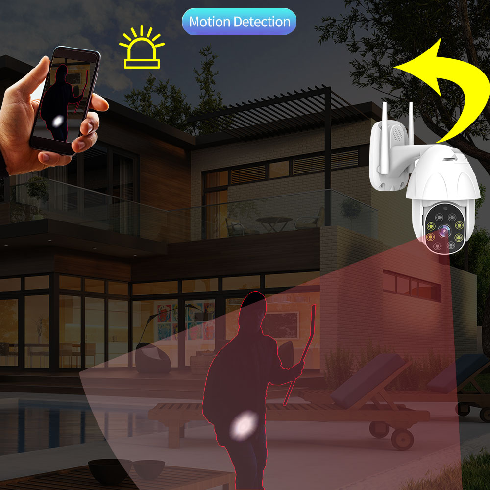 2.5 inch 1080P comes with cloud storage function PTZ mini ball surveillance camera